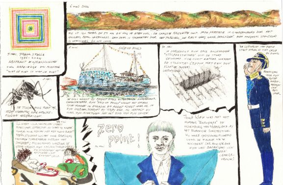 Culemborgse kunstenaar legt dagelijks nieuws vast in tekeningen
