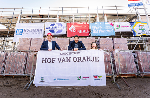 Nieuw kindcentrum krijgt naam 'Hof van Oranje'