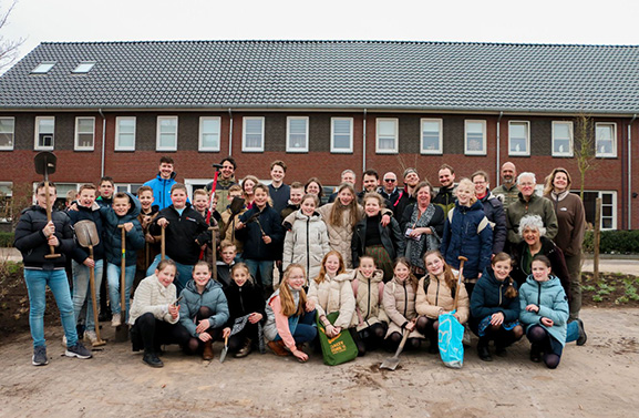 Buurtbewoners zorgen voor een groenere buurt