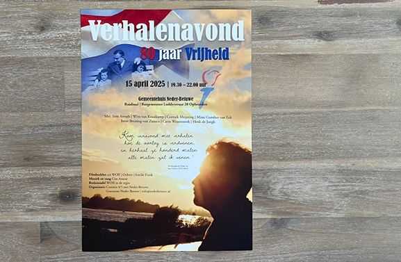 Verhalenavond 80 jaar vrijheid in Opheusden