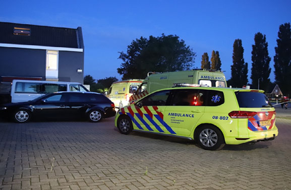 Hulpdiensten rukken massaal uit voor incident aan de Homburg in Beesd