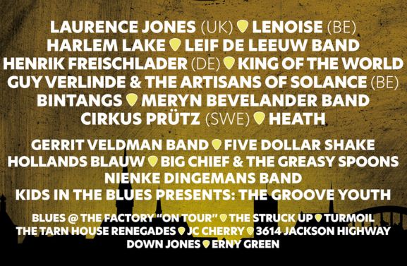 Recordaantal acts voor Culemborg Blues 2025
