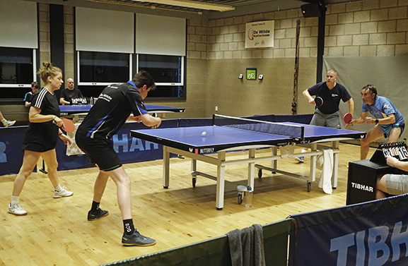Tafeltennisclub Tiel bestaat negentig jaar
