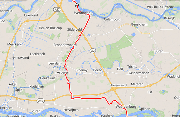 Klimaat fietstocht van 375 kilometer komt ook door onze regio