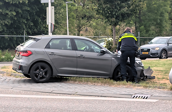 Twee auto's beschadigd na ongeval