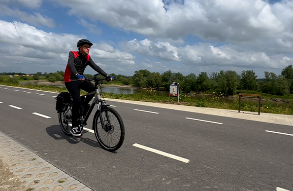 Bram Borrias uit Tiel fietst Kersentocht voor epilepsieonderzoek