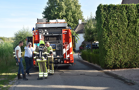 Woning in brand door oververhitte wasdroger