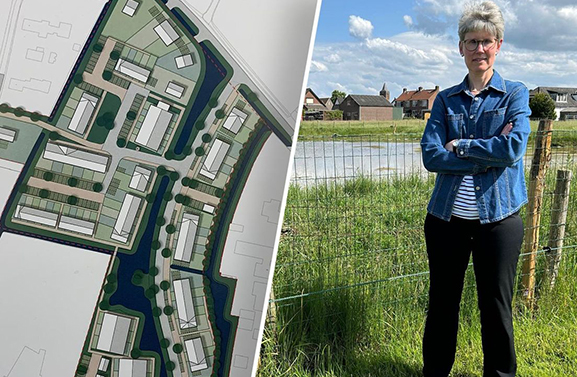 Nieuwbouw in Lienden stuit op protest: 'Dit gebied is totaal ongeschikt'