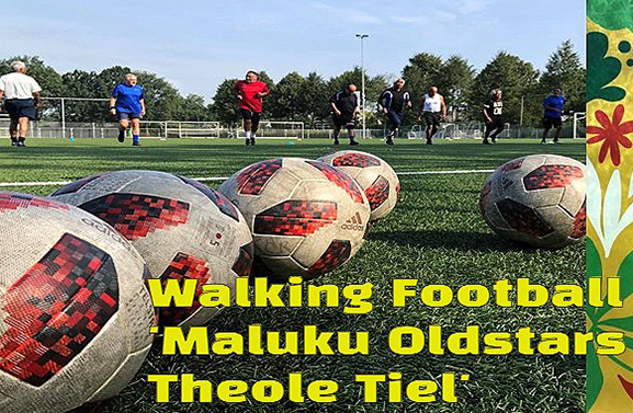 Tielse Maluku Oldstars Theole strikt wethouder Kreuk voor walking football