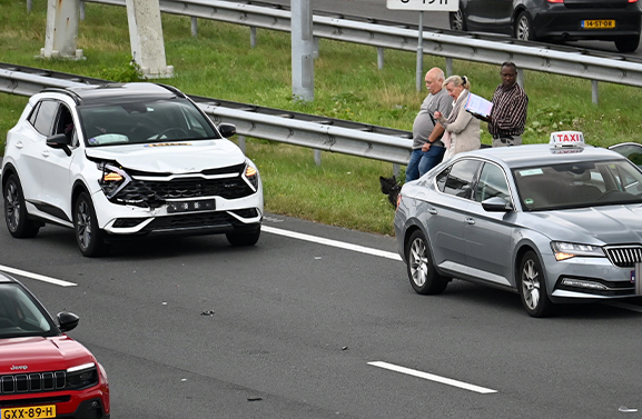 Twee aanrijdingen zorgen voor verkeershinder op A2 bij Culemborg
