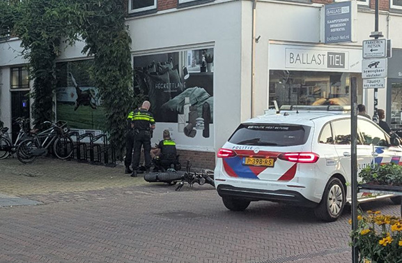 Man valt eerst van fatbike en veroorzaakt daarna overlast in centrum