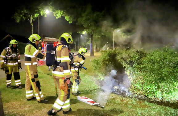 Meerdere branden gesticht op Nieuwe Tielseweg