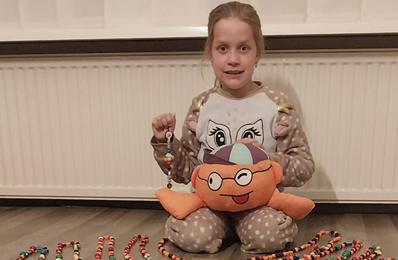 De Strijders rent geld bij elkaar voor Anne die 8 jaar tegen kanker strijdt