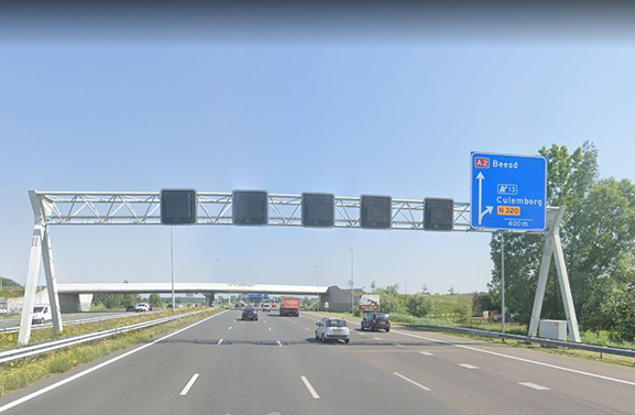 Werkzaamheden A2, dit weekend wegafsluiting tussen Deil en Everdingen