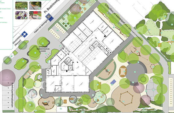 Definitief ontwerp schoolgebouw D’n Bogerd: meer ruimte en veiliger verkeer