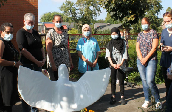 Bijzonderkunstwerk voor overleden bewoners zorgcentrum Beatrix
