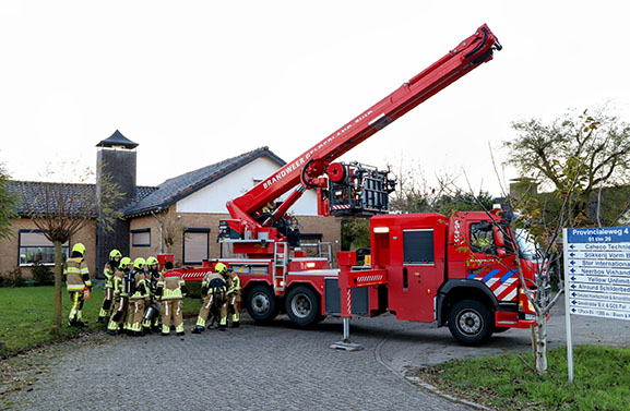 Optisch bedrog leidt tot loze brandmelding in Kapel Avezaath