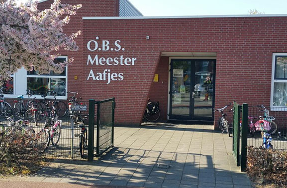 Klas Meester Aafjesschool in Meteren in quarantaine
