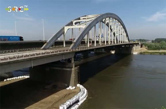 Er zit muziek in de gesloopte boogbrug Vianen
