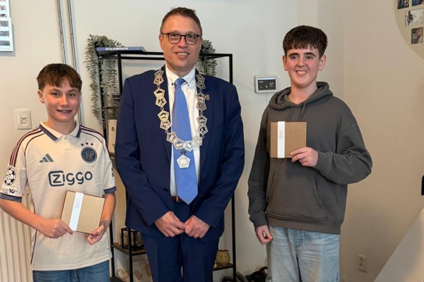 Ruben en Keyano uit Leerdam redden huisdieren uit brand