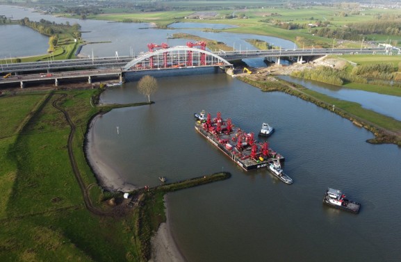 Nieuwe poging verwijdering Lekbrug waarschijnlijk aankomende zondag