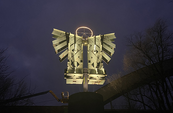 Engel van Culemborg straalt dit jaar extra lang vanaf 6 december