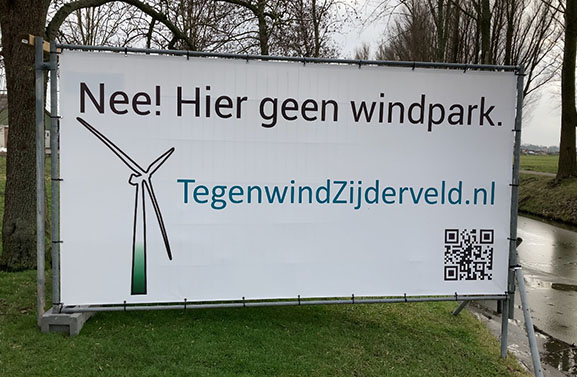 Vurige windmolendiscussie in Zijderveld