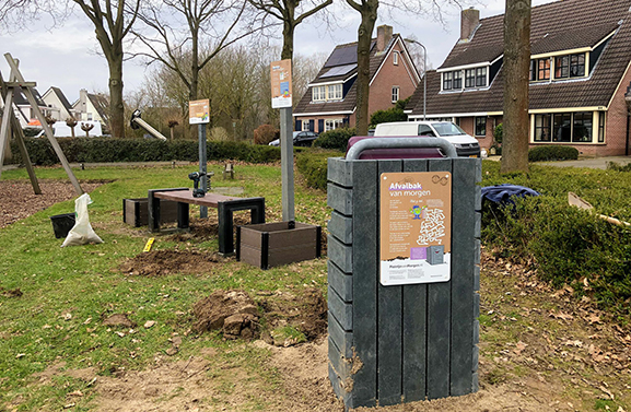 Komende week eerste Pleintjes van Morgen opgeleverd