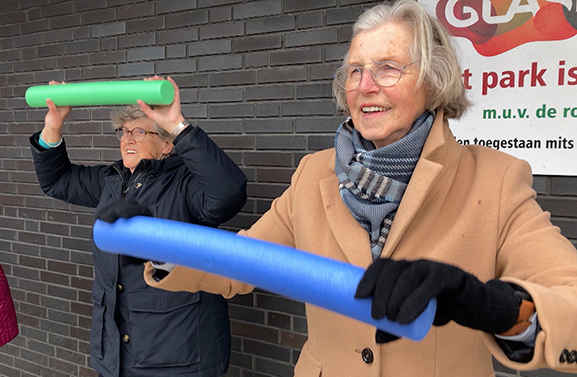 Ouderen in Vijfheerenlanden worden getraind fit de fiets op