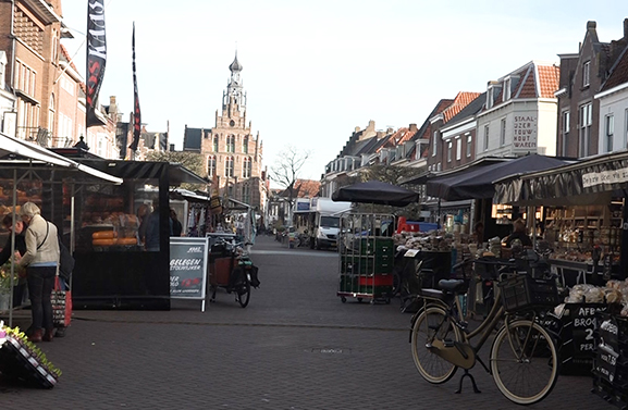 Ondanks hitte gaat weekmarkt Culemborg door maar in afgeslankte vorm