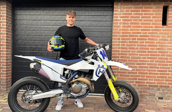 Jonge Liendense motorcoureur bemachtigt wildcard voor World Superbike