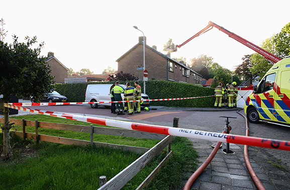 Twee doden bij een woningbrand Geldermalsen