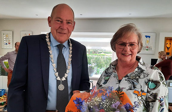 Koninklijke onderscheiding voor Ineke van Dijk uit Beusichem