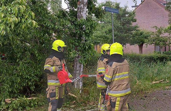 Blikseminslag in Culemborg veroorzaakt veel schade