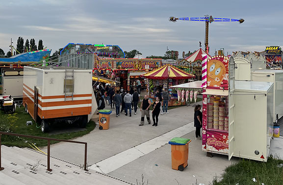 Vuurwerkshow zaterdag bij de kermis op Waalkade in Tiel