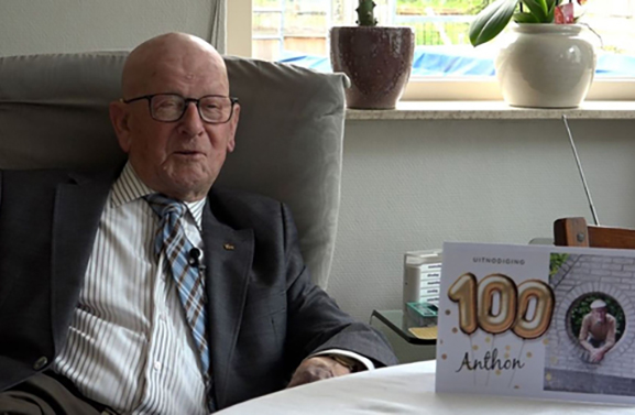 Anthon wordt bijna 100 jaar, maar doet nog verbazingwekkend veel zelf