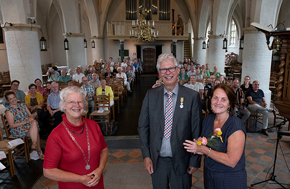 Koninklijke onderscheiding voor Wim Veerman uit Ochten
