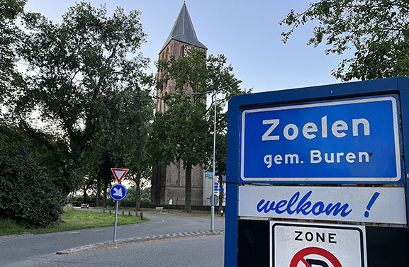 Zoelen koelste dorp van gemeente Buren