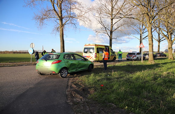 Ongeval op de Rijkstraatweg bij Buurmalsen