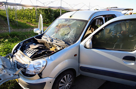 Autobrand in Waardenburg