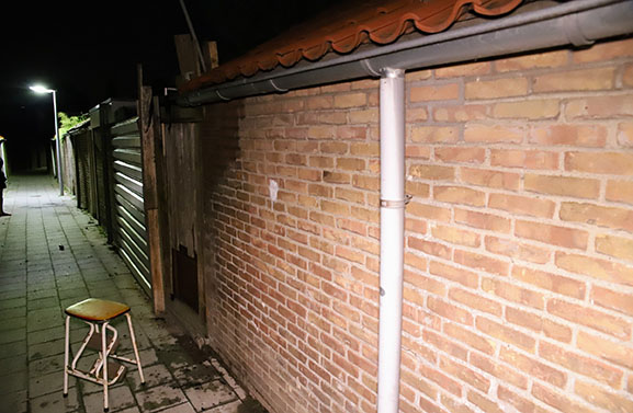 Schuurtje in de Magnoliastraat in Tiel in brand gestoken