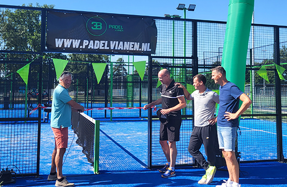 3B padel Vianen officieel geopend
