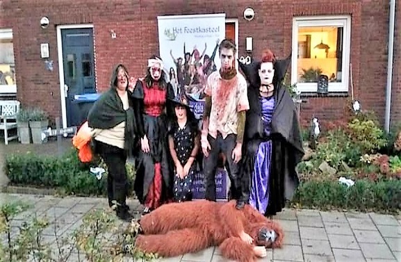Halloweenoptocht in Maurik: wie durft?