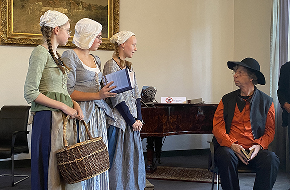 'Leven binnen de Leerdammer Vrijheid'; een stadswandeling in de 17e eeuw