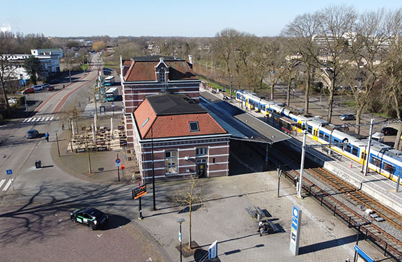 Tijdelijk mobiel cameratoezicht bij station Tiel