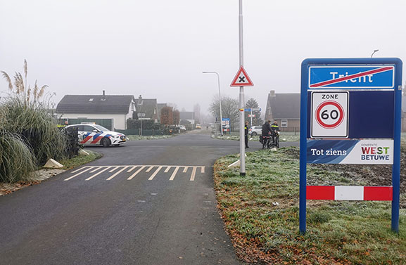 Fietsster gewond in Tricht bij botsing met auto