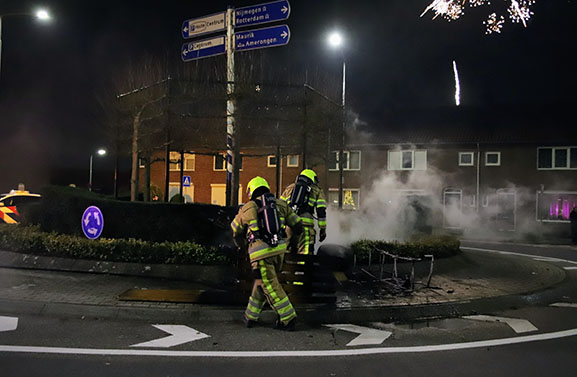 Jaarwisseling in regio rustig verlopen, wel veel branden