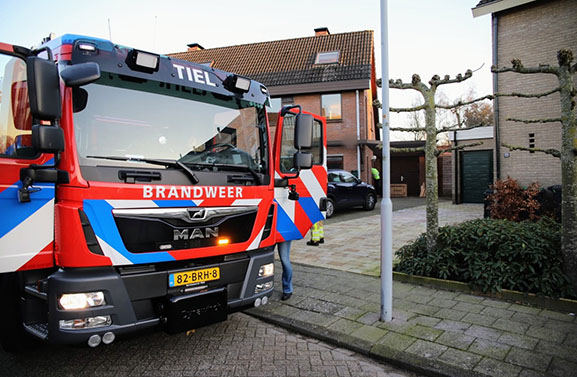 Gaslekkage aan de Buitenlust in Tiel
