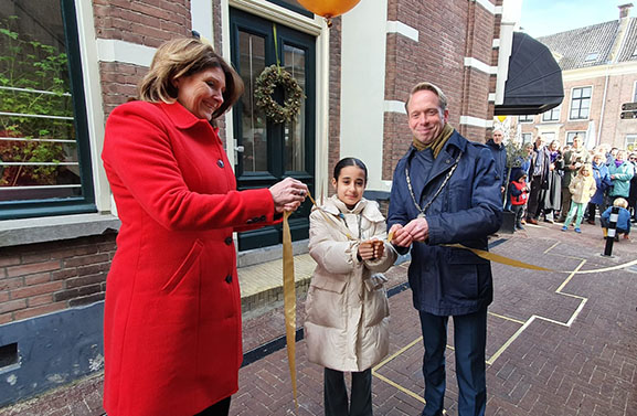 Kunstwerk Goudklank in binnenstad Culemborg officieel geopend