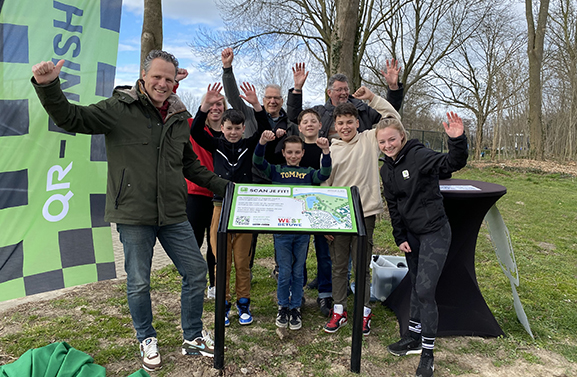 QR-Fit beweegroutes geopend in Meteren en Asperen